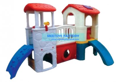 บ้านน้อยสองชั้น สีขาว